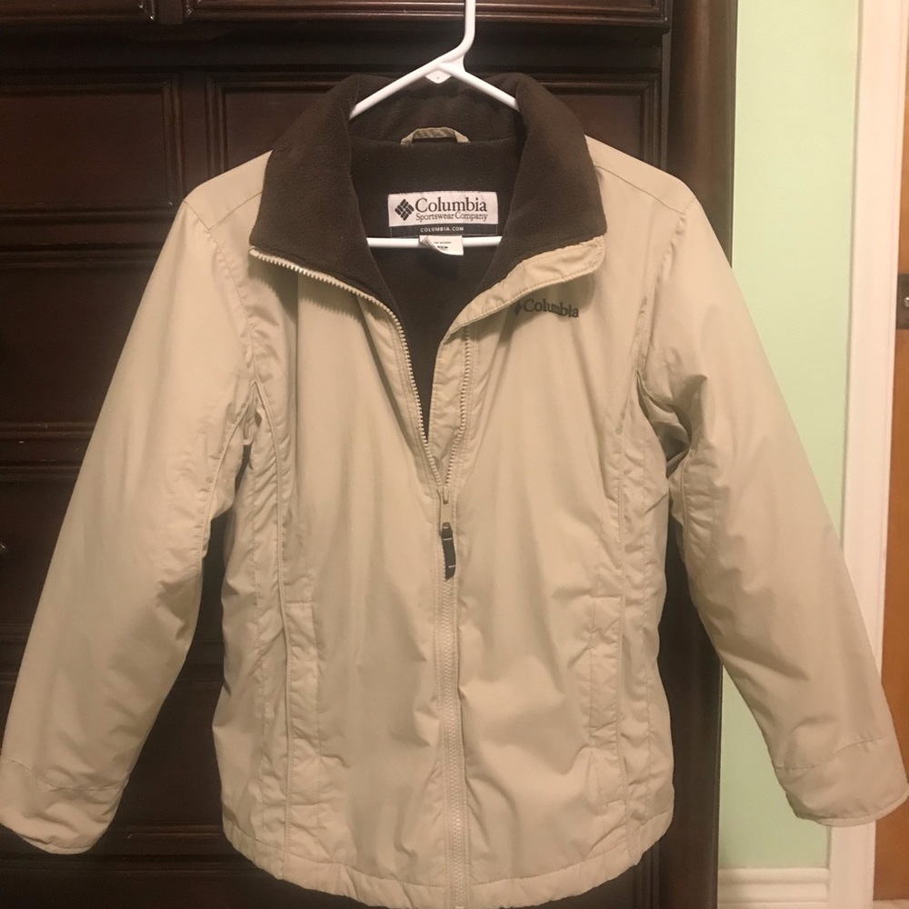 Beige Columbia jacket